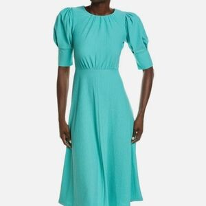 Bleecker Aqua A-line Dress
